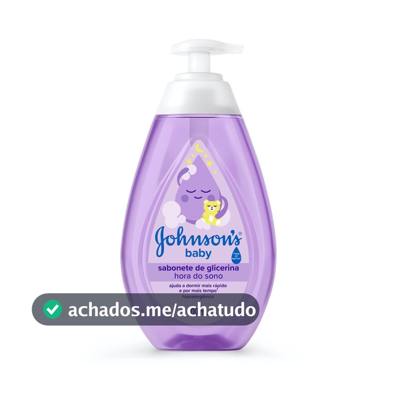 Sabonete Líquido Johnson's Baby Hora do Sono, Lavanda, 400ml