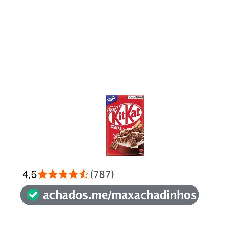 Cereal Matinal Chocolate Kitkat Caixa 210g