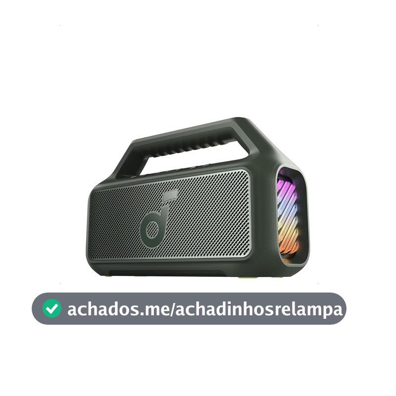 soundcore Boom 2 da Anker, Caixa de Som Portáteis Bluetooth, 80W, IPX7