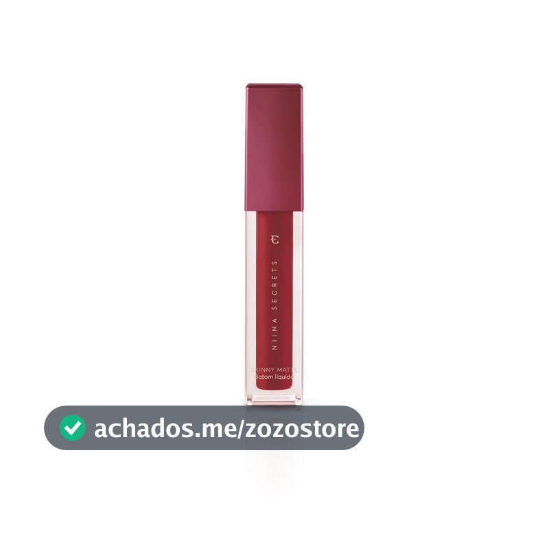 Eudora Niina Secrets Batom Líquido Skinny Matte Vermelho Hibisco 5Ml
