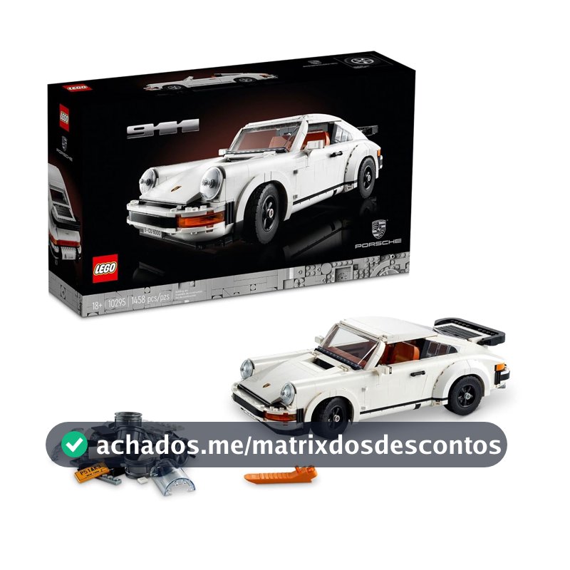 LEGO® Porsche 911 (10295), Kit de Construção (1458 peças)