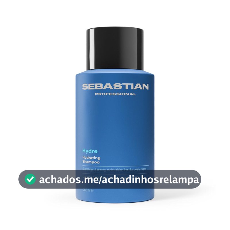 Sebastian Professional, Hydre, Shampoo de hidratação para cabelos ressecados e com frizz, 280ml