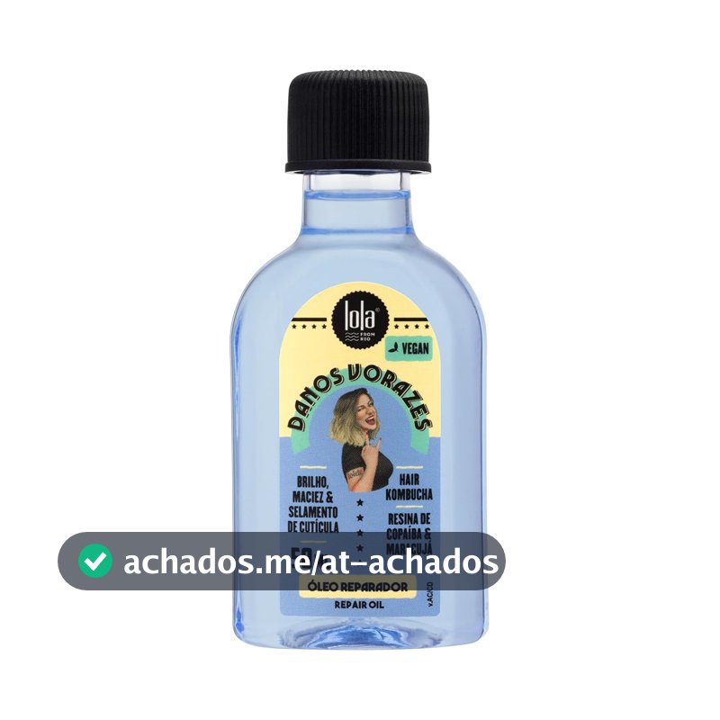 Danos Vorazes Óleo Reparador 50ml , Lola Cosmetics