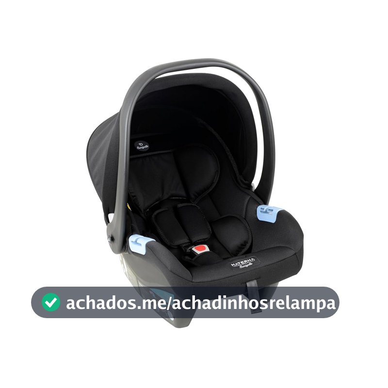 Cadeira para Auto Materna Preto Burigotto