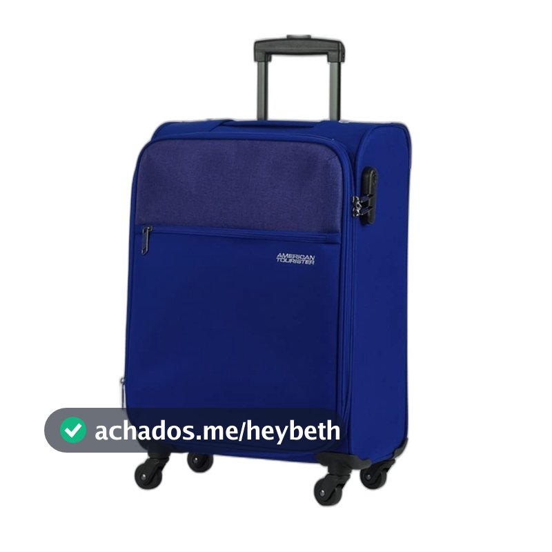 American Tourister Mala de Viagem Frankfurt Azul Pequena