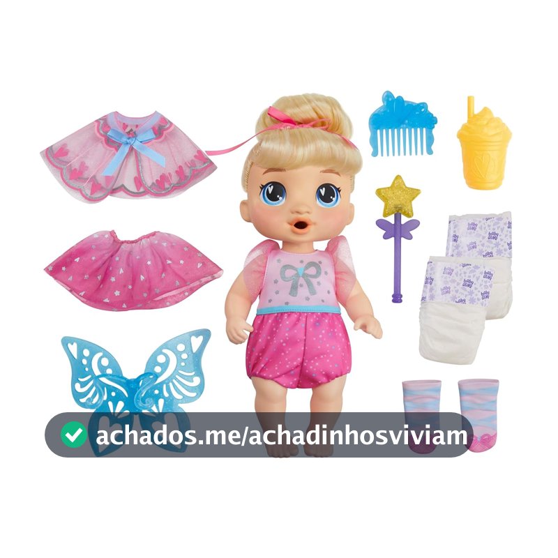 Boneca Ba Moda de Conto de Fadas Loira