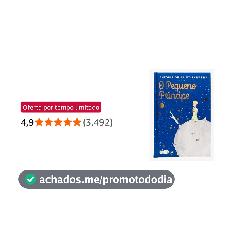 O Pequeno Príncipe – Edição de luxo com capa dura almofadada e aquarelas originais do autor