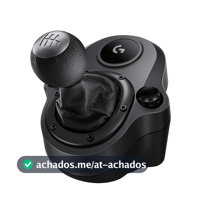 Câmbio Logitech G Driving Force - Compatível com Volantes Logitech G29, G920 e G923 para PS5, PS4, Xbox Series X