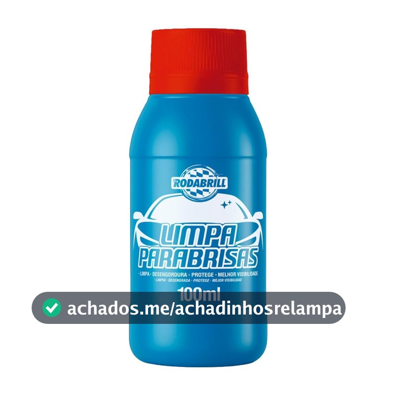 Limpa Parabrisas Rodabrill 100Ml, Rodabrill