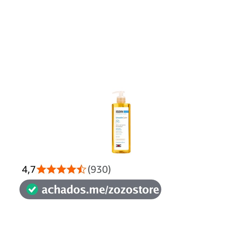 ISDIN Óleo de Banho Ureadin Calm OleoGel - 400ml