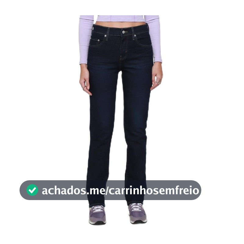 Calça Levi's 724 High Rise Straight Feminina