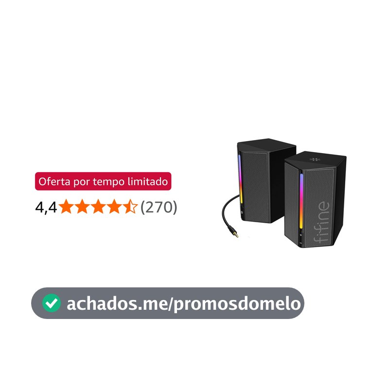 FIFINE A20 Alto-falantes para computador,para PC desktop