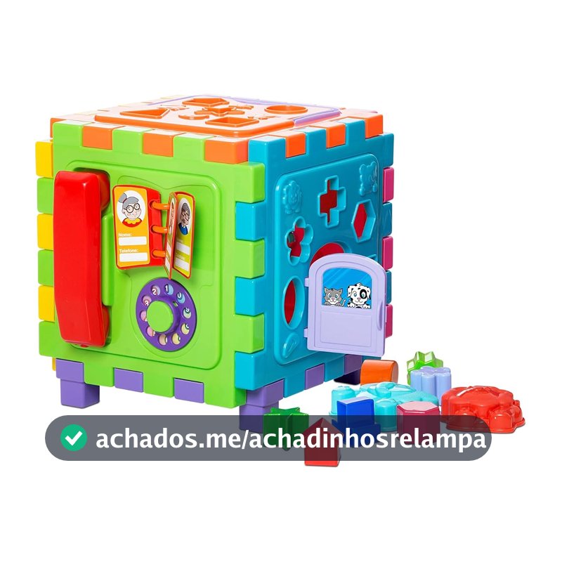 Cubo Didático Grande - Mercotoys