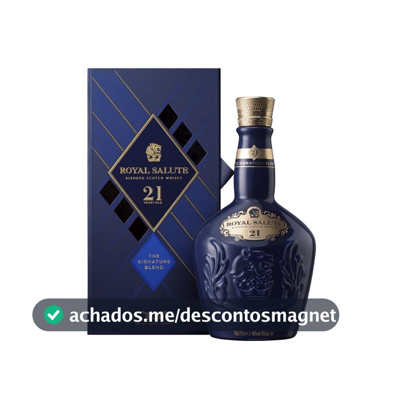 Whisky Royal Salute 21 anos The Signature Blend Escocês - 700 ml