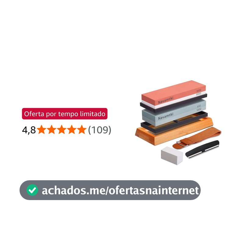 FINYQBET Kit de Pedra de Amolar para Afiar Facas,Pedras 400/1000 e3000/8000