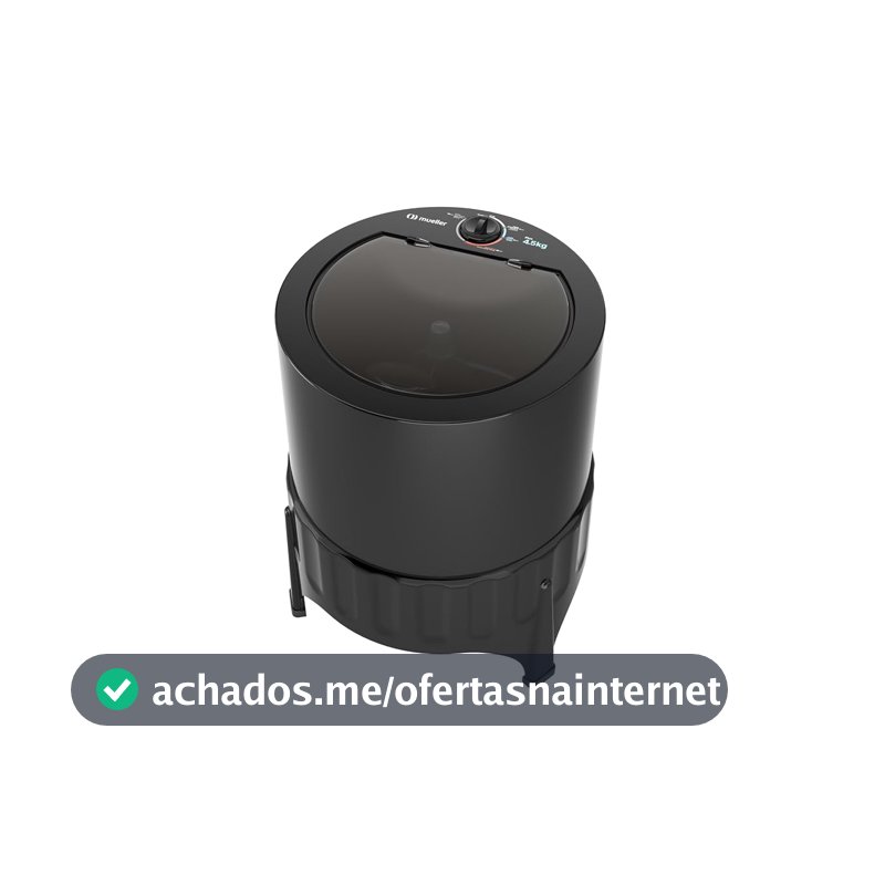 Lavadora Plus Preta 220V 60Hz