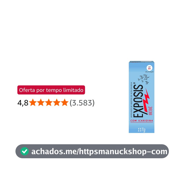 Exposis Bebe, Repelente Baby com Icaridina, Gel 117g