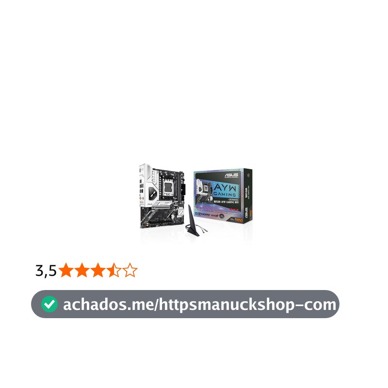 PLACA MAE (AMD) ASUS B850M AYW GAMING WIFI DDR5 AM5
