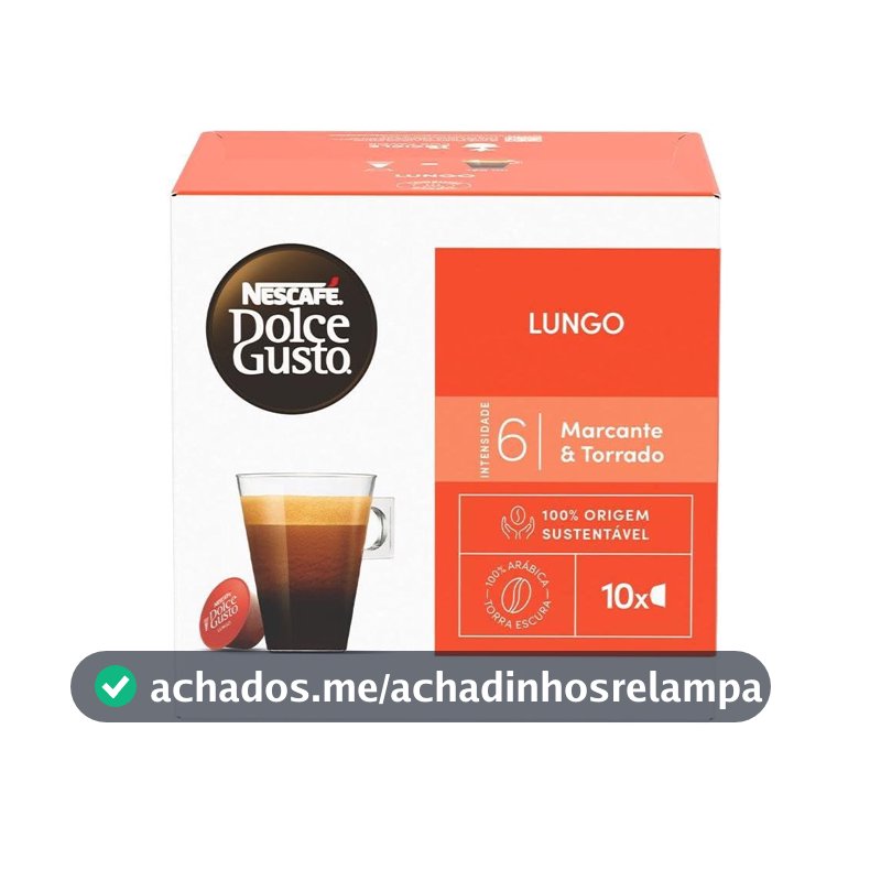 Dolce Gusto Nescafe Lungo 10 Capsulas 70G