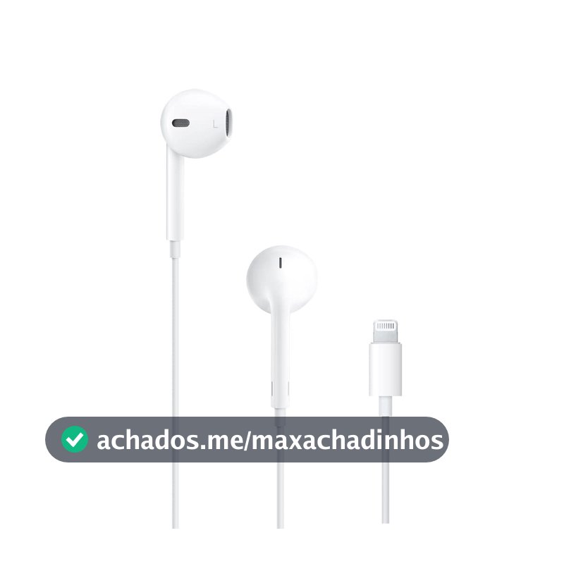 Apple EarPods com conector Lightning