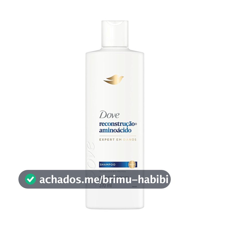 Dove Shampoo Reconstrução + Aminoácido 370ml