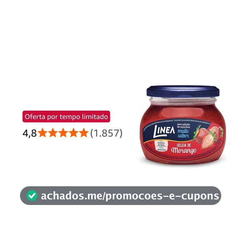 Linea Geleia de Morango 230g