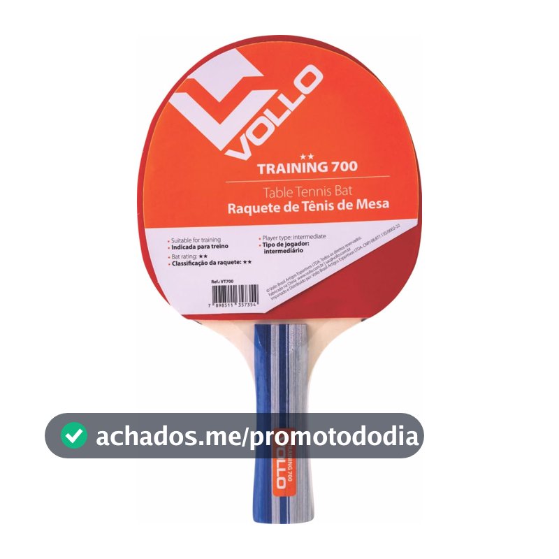 Vollo Raquete de Tênis de Mesa