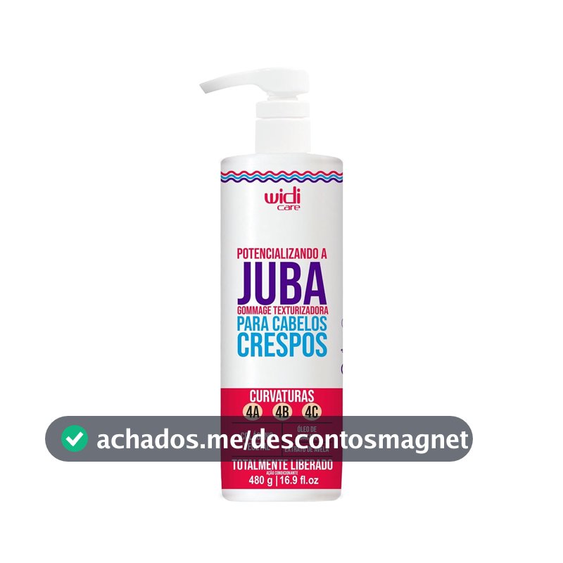 Widicare Potencializando A Juba Gommage Texturizadora - 480 G - Widi Care