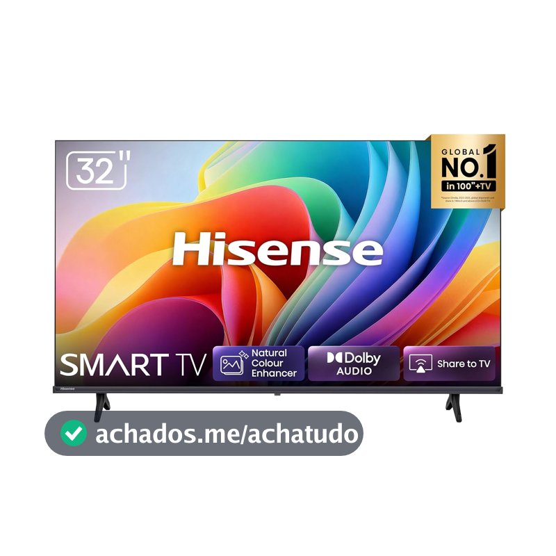 Hisense Smart TV HD 32" Polegadas 32A4NV