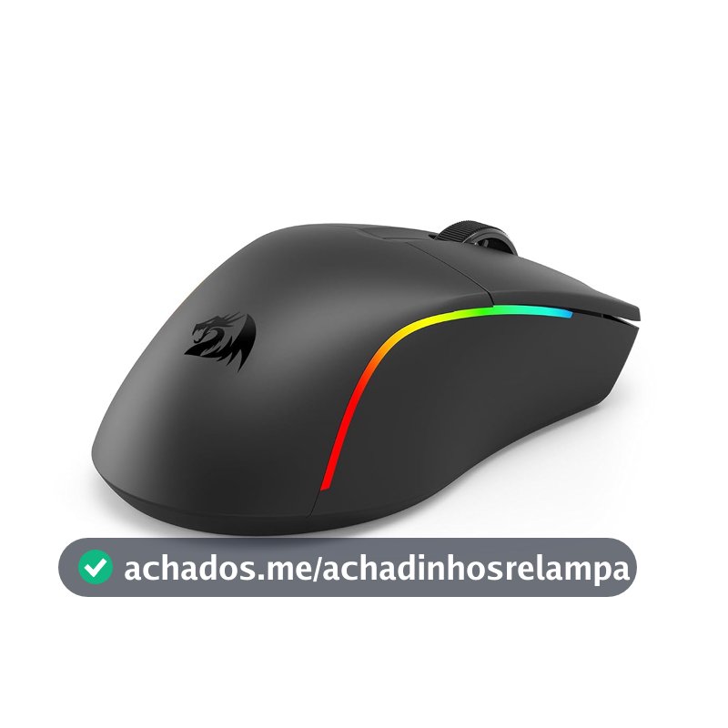 Mouse Gamer Redragon Deicide Lite, RGB, Preto - M816-LIT