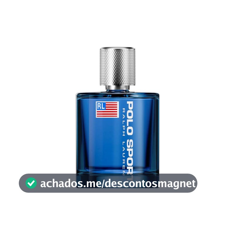 Ralph Lauren Polo Sport Perfume Masculino, Fragrância Aromática Cítrica para Homens com Estilo de Vida Ativo, Eau de Toilette Refrescante e Energizante 100ml