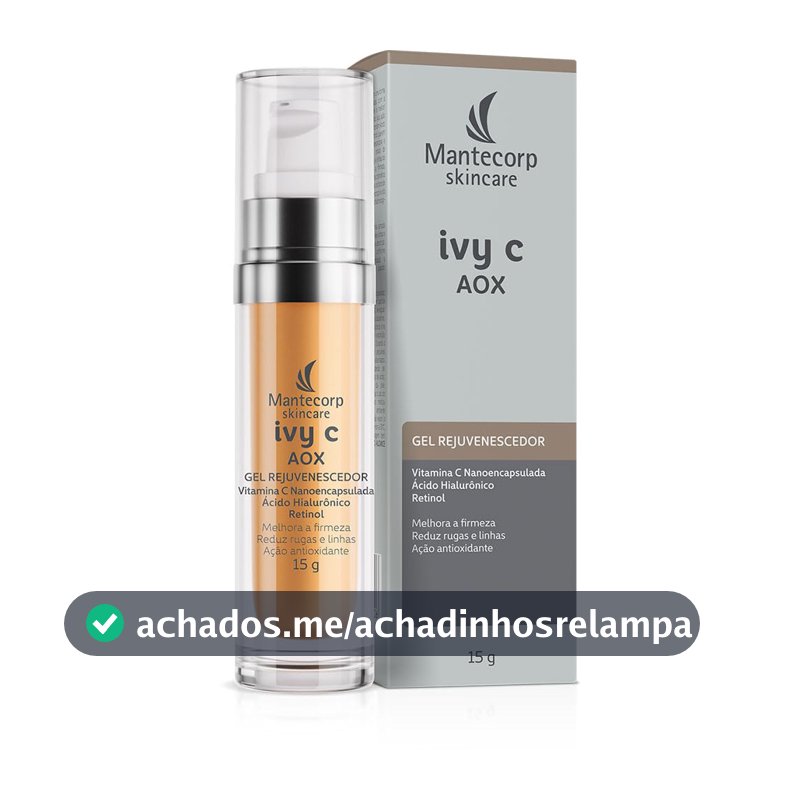 Rejuvenescedor Facial Mantecorp Skincare Ivy C Aox Gel - 15g