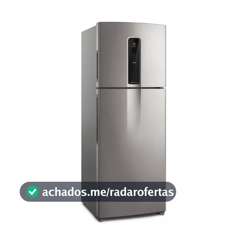 Geladeira Electrolux Frost Free Inverter 480L Efficient com AutoSense SmartBivolt Duplex (IT70S) - Bivolt (inox)