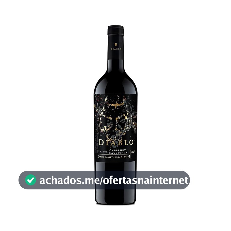 Vinho Concha y Toro Diablo Dark Black, 750ml