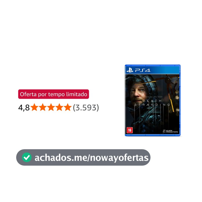 Death Stranding - Edição Padrão - PlayStation 4