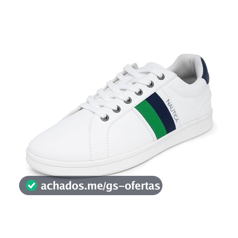 Nautica Men’s Casual Lace-Up Sneakers, Classic Low-Top Fashion Shoes with Sleek Everyday Style