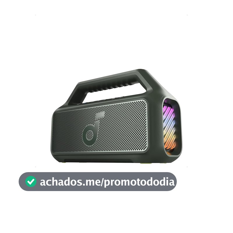 soundcore Boom 2 da Anker, Caixa de Som Portáteis Bluetooth, 80W, IPX7