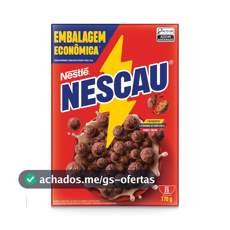 Nescau Cereal Matinal Tradicional 770G