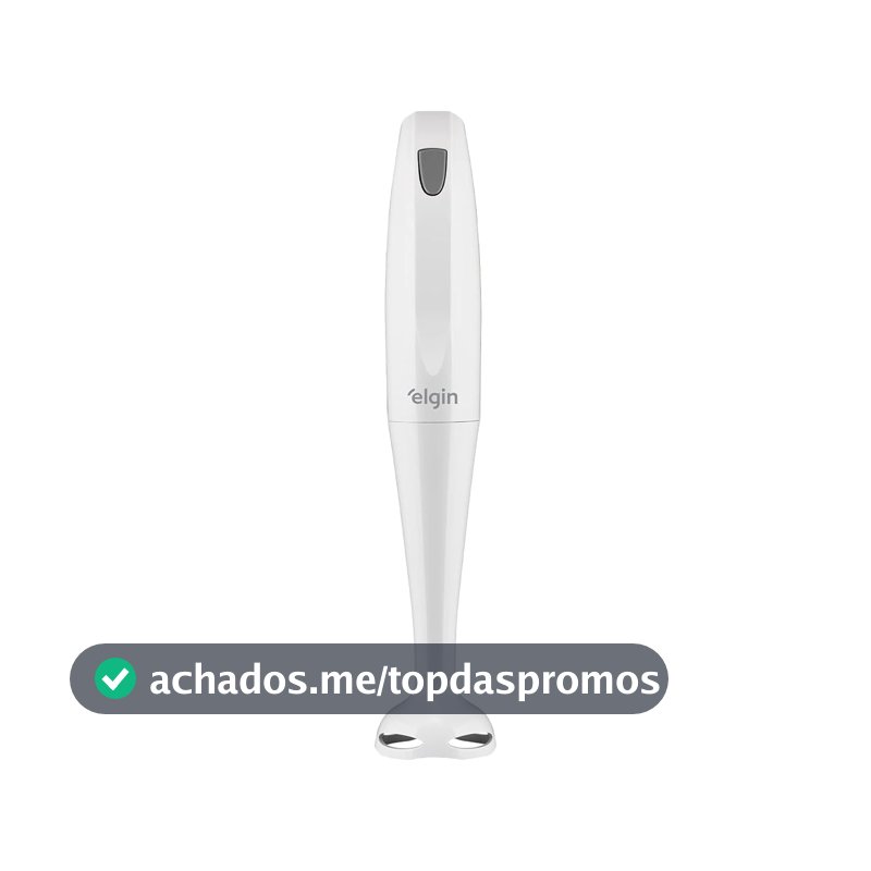 Mixer de Mão 200W Elgin Compacto e Leve, ergonômico e fácil de limpar Branco 110v