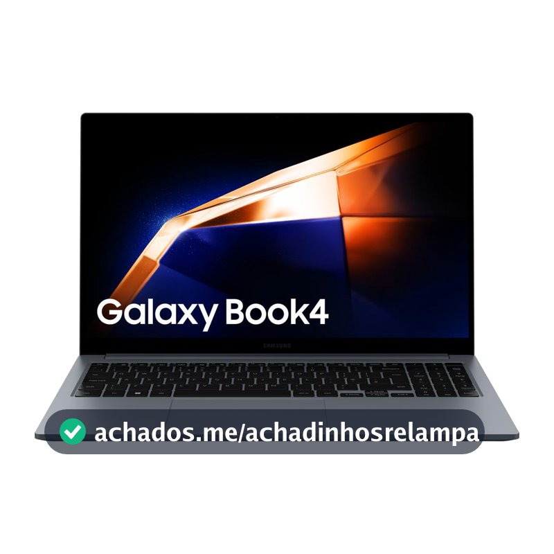 Samsung Notebook Galaxy Book4, Windows 11 Home, Intel® Core™ i5, 16GB, 512GB SSD, 15.6'' Full HD LED, 1.55 kg - Grafite