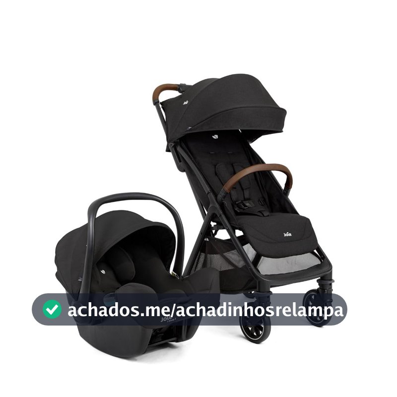 Carrinho de Bebê Compacto Joie Pact Pro Chumbo Shale