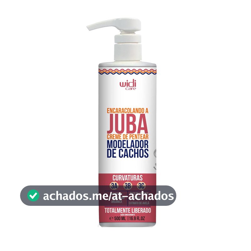 Widi Care Creme de Pentear Encaracolando a Juba 500ml