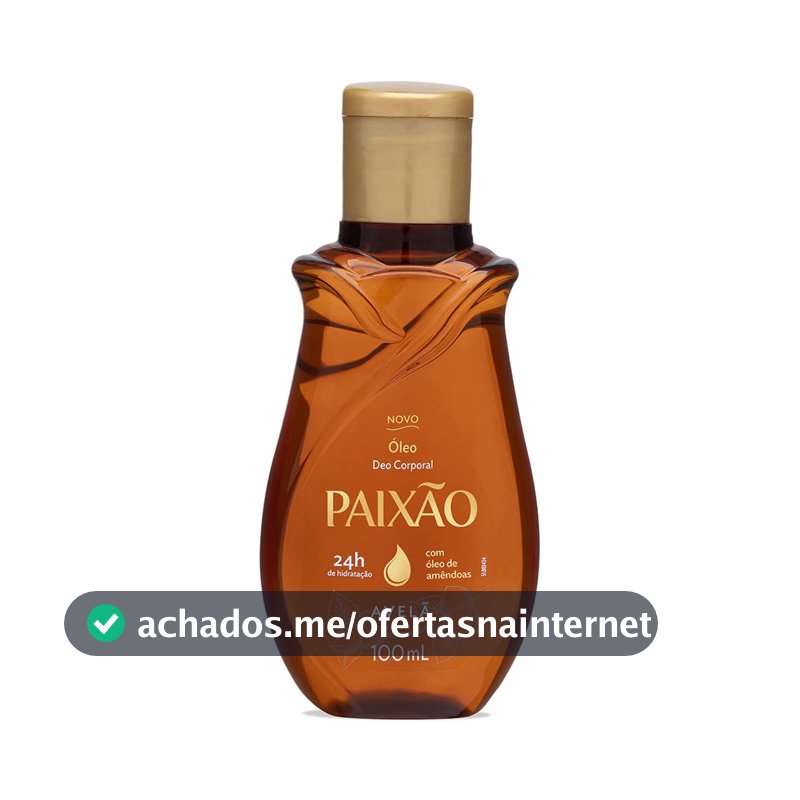 Paixão Óleo Corporal Avelã 100 Ml