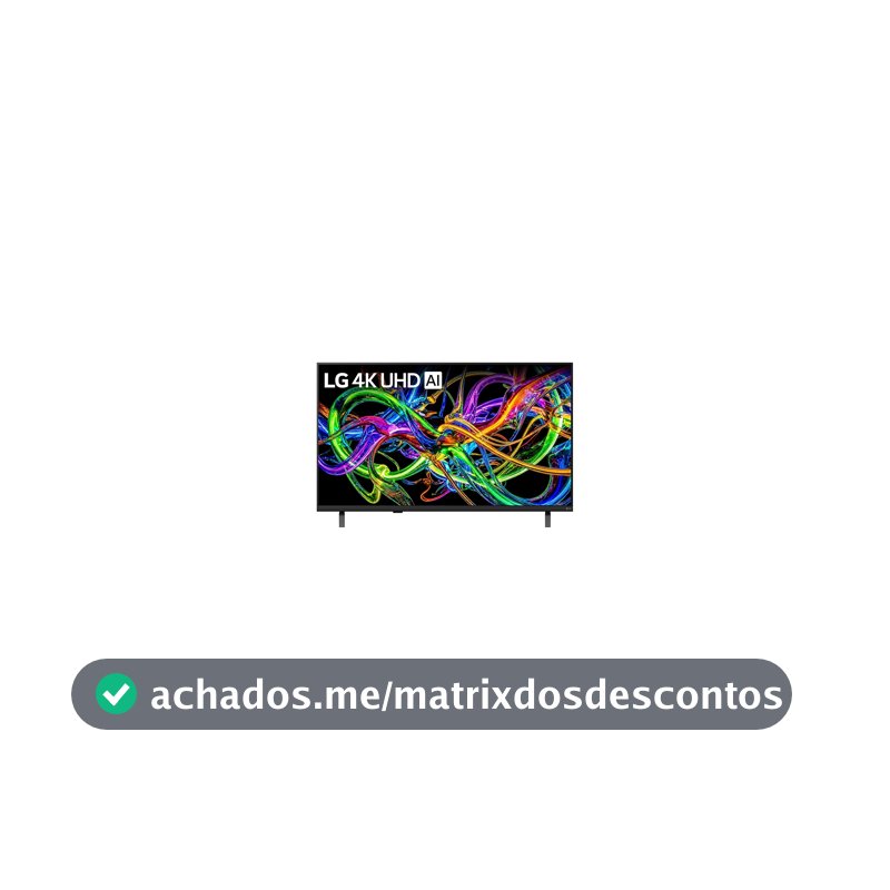 Smart TV LG 55" 4K UHD NANO AI 55UN85CBPSA.BWZ