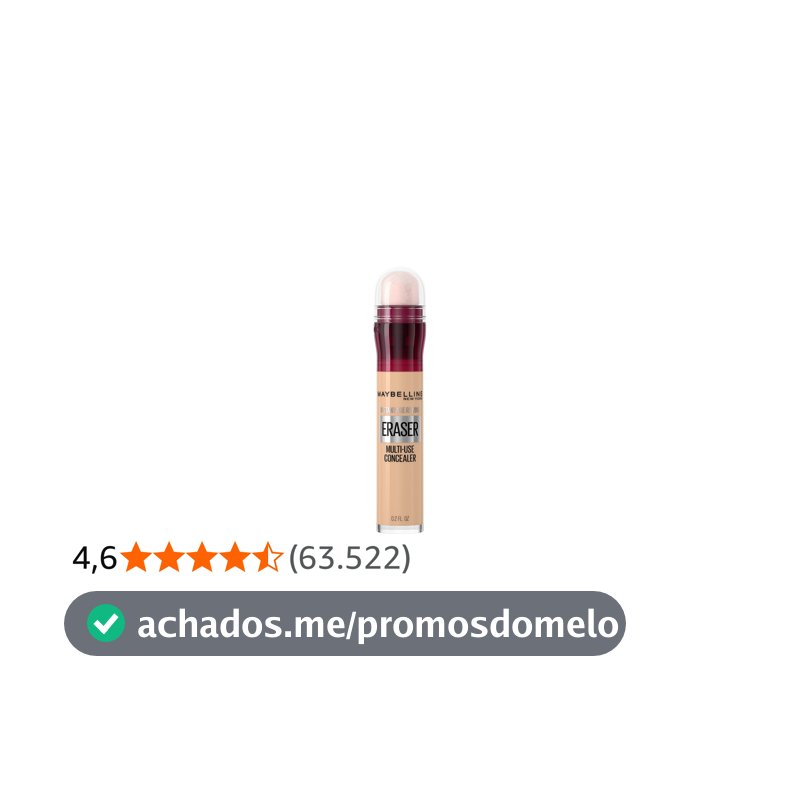 Corretivo Líquido Eraser Instant Age Rewind Maybelline 120 Light 6ml