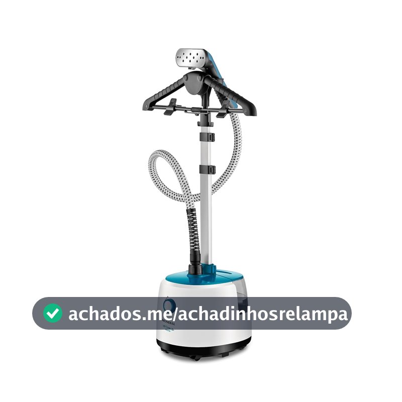 Passadeira a Vapor Vip Care, Mondial, Branco/Azul, 1800W, 220V - VP-07