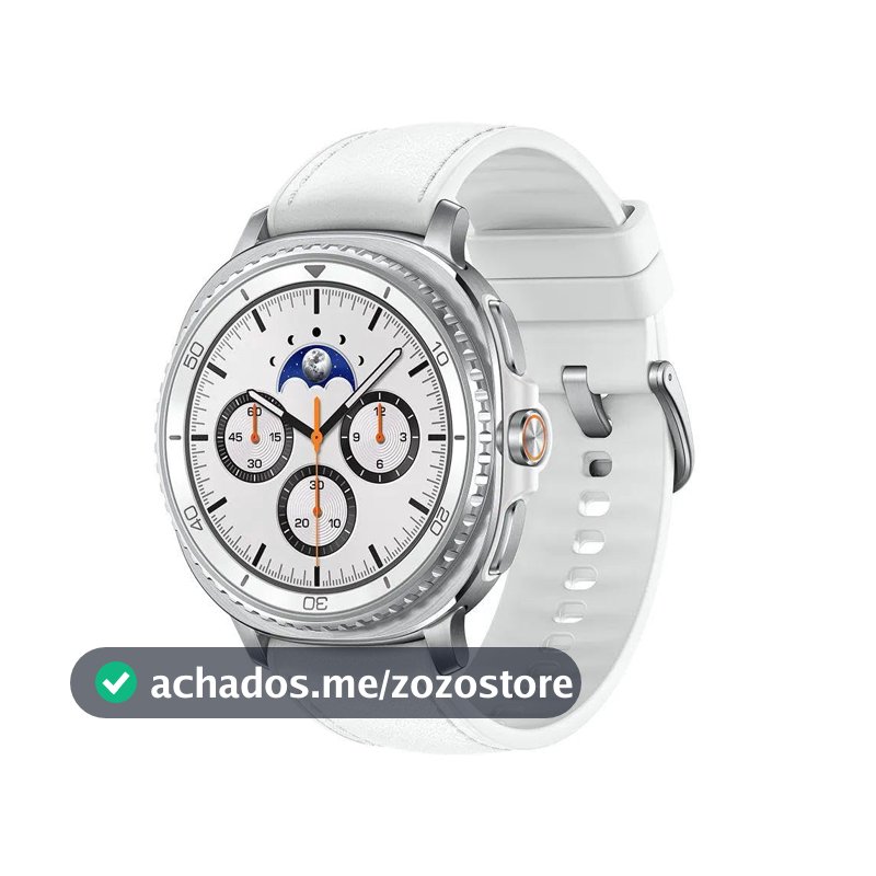 Samsung Galaxy Watch8 Classic Smartwatch 46mm LTE, Galaxy AI - Branco