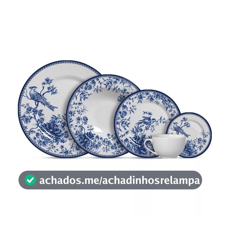 Aparelho de Jantar 20 pçs Chinese Garden Alleanza