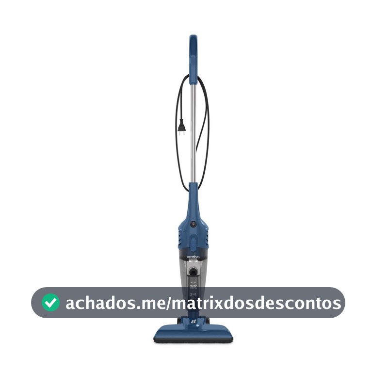 Aspirador de Pó Vertical Britânia 2 em 1 1400W BAS1450A 220V