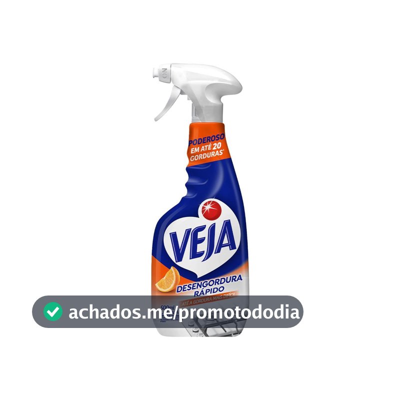 Limpador Spray Desengordurante Gold Cozinha Laranja 500 Ml, Veja